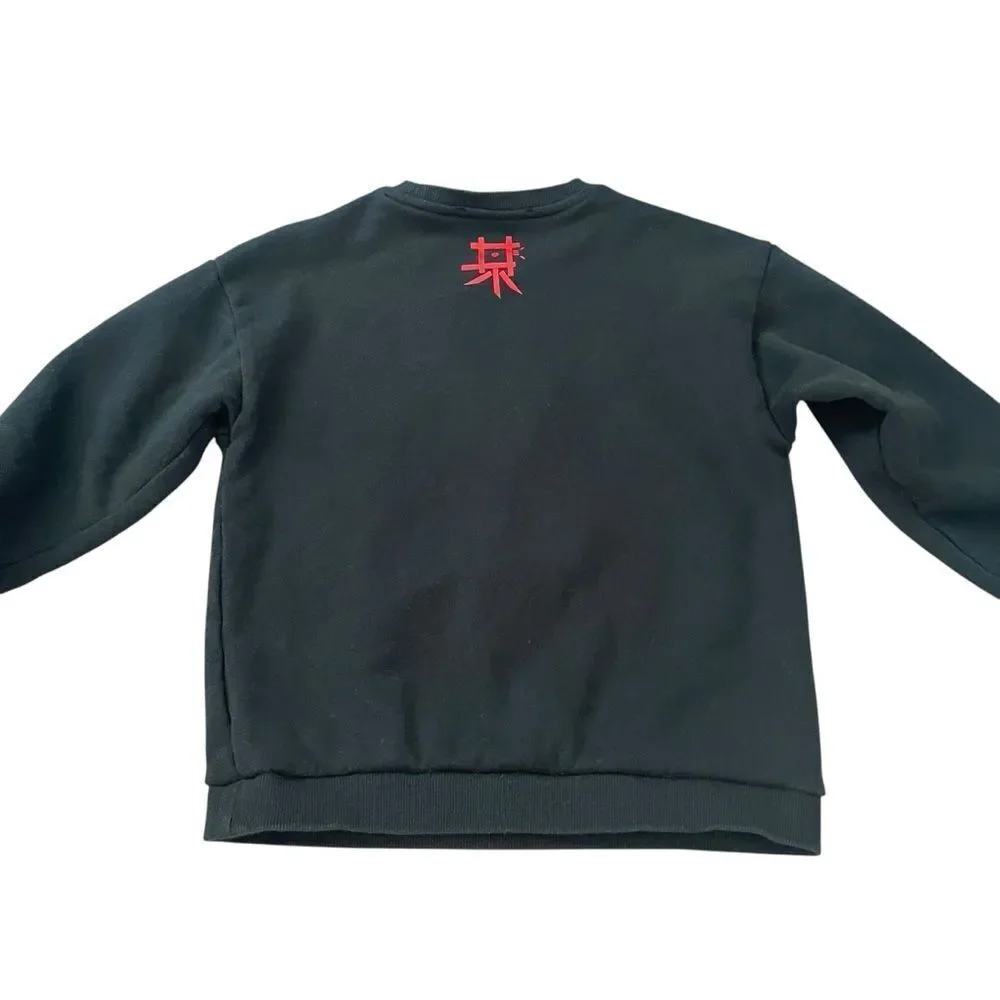 Desigual Embossed Face Print Sweatshirt